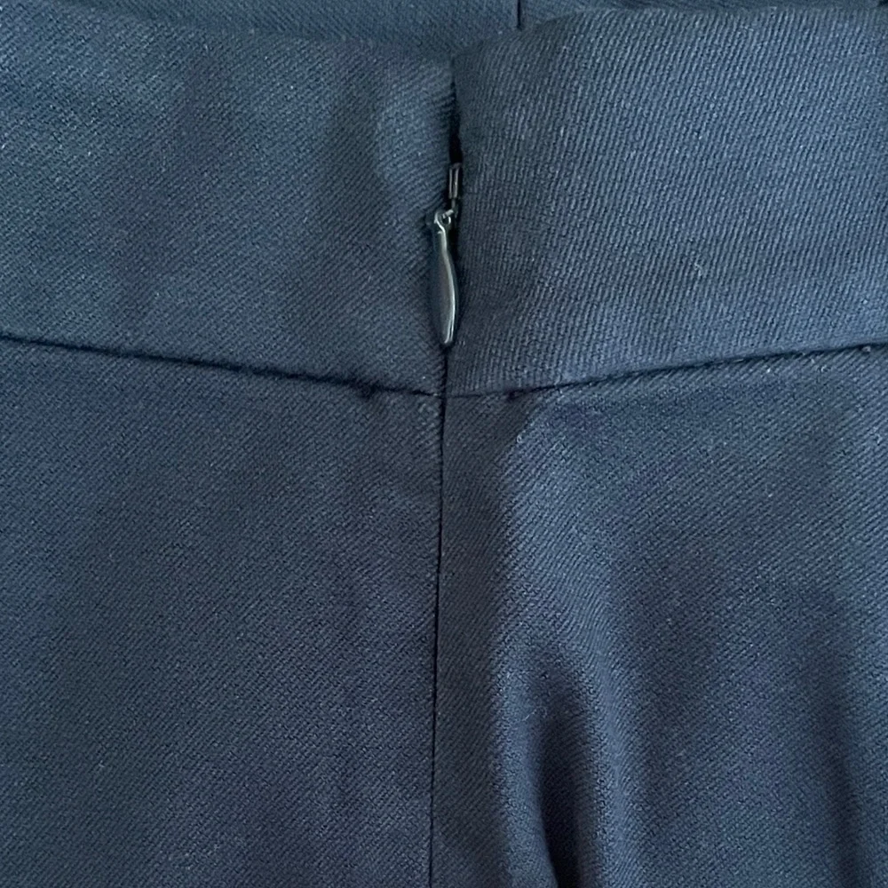 J. Crew Navy Blue Winnie Crop Ankle Pants Size 8 Office Stretch NWT H5159